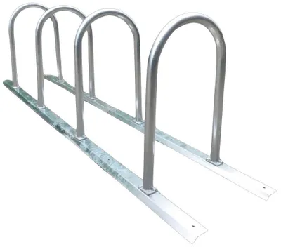 Produktbild von GEWA Fahrradständer Lucka mit 2 oder 4 Bügeln, feuerverzinkt, erweiterbar mit 4 Bügeln