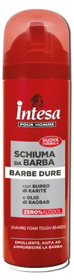 Immagine prodotto di intesa pour Homme Schiuma da barba con burro di karité e olio di baobab 300 ml