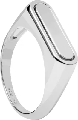Produktbild von PDPAOLA Ring RIBBON STAMP Sterlingsilber silber