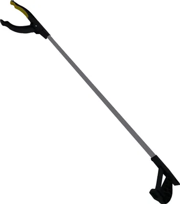 Produktbild von Alu Greifzange Alltagshilfe Müll Zange Greifhilfe Greifer Greifarm 75cm
