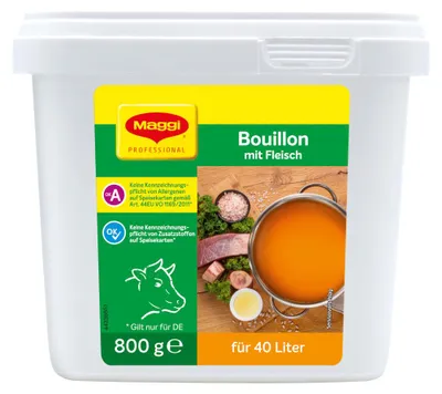 Obrázek produktu pro Maggi bujón masový bez alergenů vyžadující označení 800g