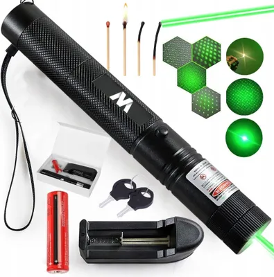 Obrázok produktu pre Laser Ultra Laser Guide Nabíjačka Batérií 4V1Zelená Silná 90000W
