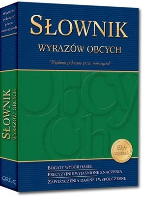 Produktbild von Słownik wyrazów obcych