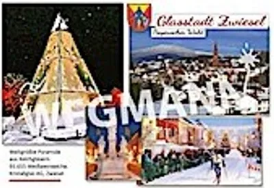 Produktbild von Postkarte und Ansichtskarte Zwiesel Winter Nr. 45 - 50er Set