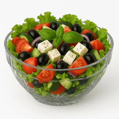 Produktbild von Glas Schale Obstschale Salatschüssel Schale Snackschale Glasschüssel 21cm