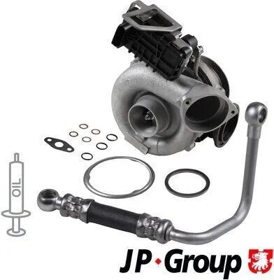 Produktbild von Turbolader JP GROUP 1417800510 für BMW 5 Limousine (E60)