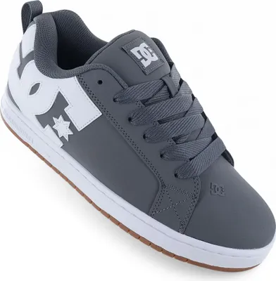 Produktbild von DC SHOES Court Graffik - Herren Sneakers Skate Skater Schuhe Grau DC01661-065 , EU 44.5