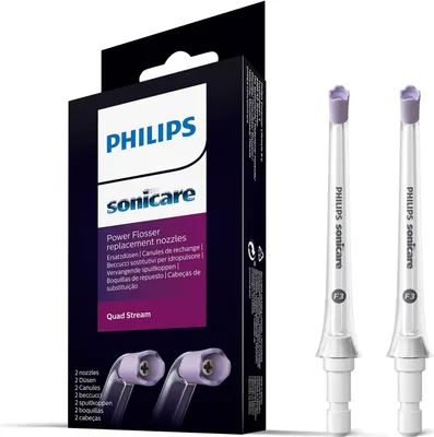 Produktbild von Philips Sonicare F3 Quad Stream nozzle HX3062/00 Mundduschendüse, Düse für elektrischen Flosser, Weiß, 138 mm, 65 mm, 22 mm, 18 g