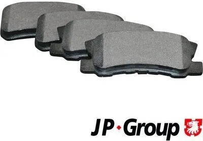 Produktbild von JP GROUP Bremsbeläge Satz Hinten für MITSUBISHI ASX (GAW) 4163700310
