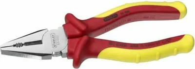 Immagine prodotto di Insulated universal pliers - STANLEY - 0-84-000 - 160 mm - Red - Electrical protection