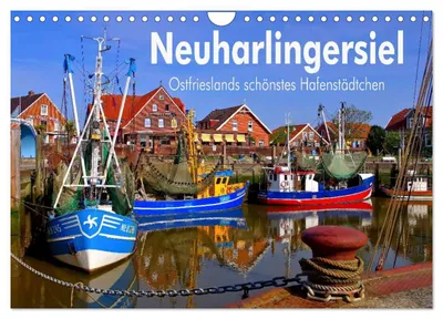 Produktbild von Neuharlingersiel - Ostfrieslands schönstes Hafenstädtchen (Wandkalender 2027 DIN A4 quer), CALVENDO Monatskalender