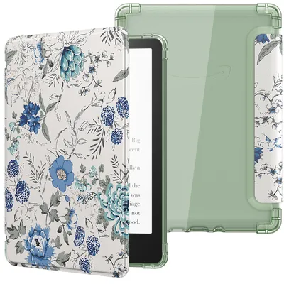 Produktbild von MoKo Hülle für 6" Kindle Basic 11. Generation (2024/2022), Weiß/Blau