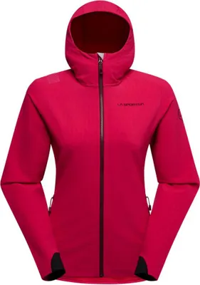 Produktbild von Descender Storm Jkt W, Azalea/Redwood, XL, ZASF034P19R25XL, Ski Mountaineering Damen Fleece - La Sportiva