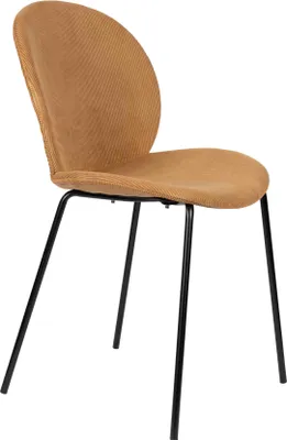 Produktbild von 2er Set Zuiver Bonnet Esszimmerstuhl Eisen/Polyester