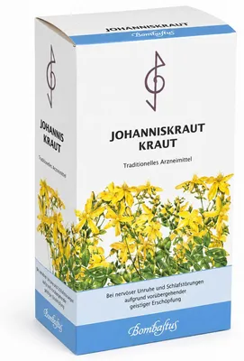 Produktbild von Bombastus JOHANNISKRAUT TEE 125g PZN 05381892