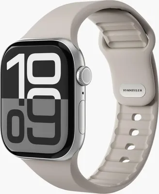 Produktbild von Vonmählen Watch Strap - Classic Band 2 - Armband für Apple Watch 40 / 41 / 42 mm, Cream Armband