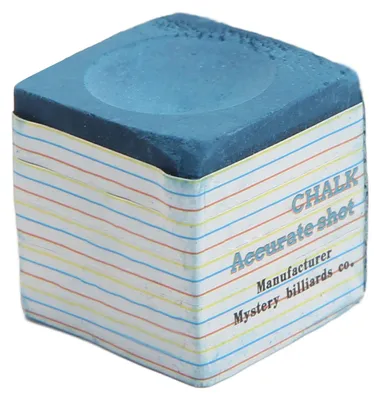Immagine prodotto di Gesso blu professionale per stecche da biliardo, forte adesione, resistente alla polvere, biliardo sportivo