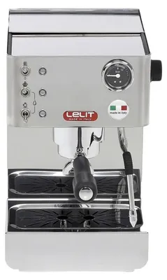 Zdjęcie produktu dla Lelit Anna PL41LEM, Ekspres do espresso, 2,7 l, Podstawka pod kawę, Kawa mielona, 1000 W, Stal nierdzewna