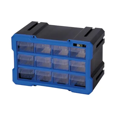 Produktbild von Schubladenbox 160x265x175mm 12 Schubladen Aufbewahrungsbehälter Ordnung Werkstatt