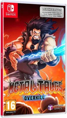 Zdjęcie produktu dla Zerouno Games Metal Tales: Overkill - Deluxe Edition, Nintendo Switch, oczekujące na klasyfikację