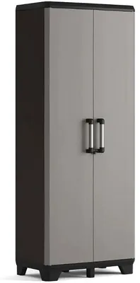Produktbild von KETER Pro Hoher Lagerschrank, Schwarz/Grau, 972120