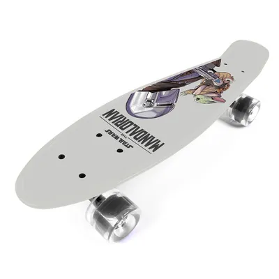 Image de Star Wars Mandalorian Pennyboard Design compact en polypropylène avec axes en aluminium