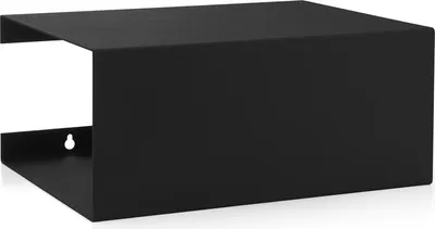 Produktbild von ReCollector BoxShelf, Regalboden, Wandverteiler, Stahl, Schwarz, Schlafzimmer, 2 Regale