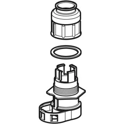 Produktbild von Geberit 242489001 Schutzrohradapter