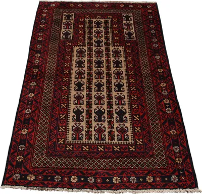 Produktbild von Originaler Belutsch-Teppich - 150x87 cm (GalleriaFarah1970)