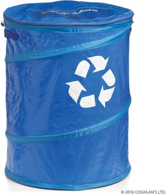 Produktbild von Coghlans Aufbewahrungssack 'Pop-Up' 100 Liter blau Recycle