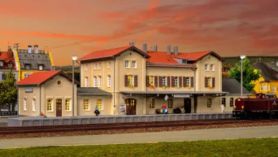 Produktbild von Kibri 37710 - N Bahnhof Grunzbach  - Neu