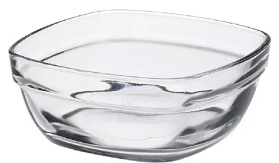 Produktbild von Duralex 6er-pack Stapelbare Quadratische Lys-schalen 300ml    One Size