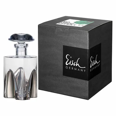 Immagine prodotto di Eisch Karaffe Gentleman Platin, No Drop, Whiskykaraffe, Kristallglas, Platin, 0.75 L, 86577409
