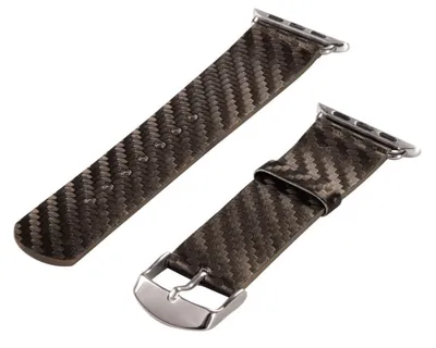 Image de Bracelet carbone marron pour Apple Watch 42mm/44mm