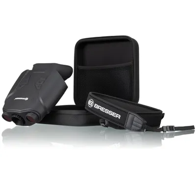 Immagine prodotto di Bresser Nightlux 200 Pro: binocolo digitale per la visione notturna, zoom da 3x a 6x