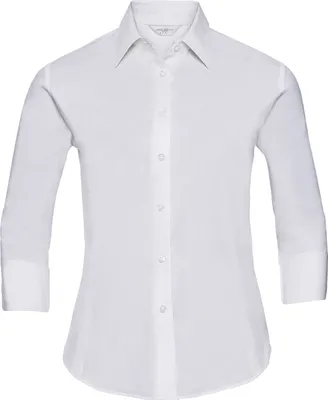 Obrázok produktu pre Russell Collection - Dámska košeľa s 3/4 rukávmi RW9492 (60 DE) (biela)