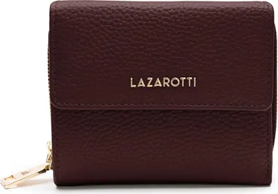 Immagine prodotto di Lazarotti Pelle portafoglio Bologna Leather Wallet With 8 Card Slots Burgundy marrone scuro