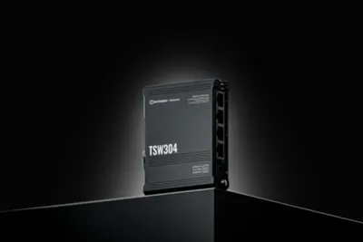 Produktbild von TELTONIKA TSW304 Gigabit Switch DIN Rail
