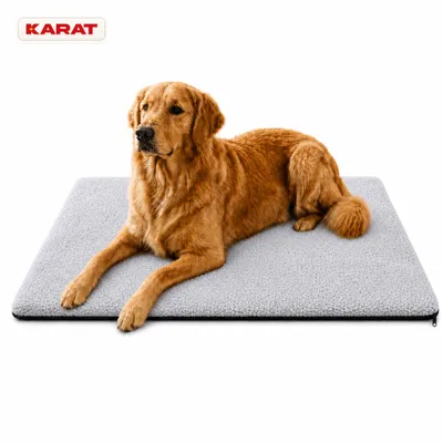 Productafbeelding van Zelfverwarmende huisdiermat BALU voor hond en kat, zonder elektriciteit, zilvergrijs, 90 x 60 cm