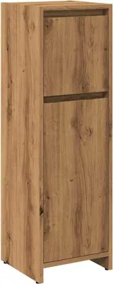 Obrázok produktu pre Kúpeľňová skrinka dub artisan 30x30x95 cm spracované drevo