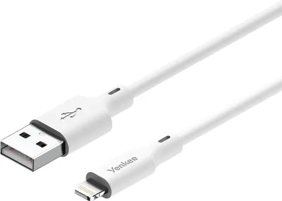 Obrázek produktu pro YENKEE YCU 615 WH Synchronizační a nabíjecí kabel USB A - MFi Lightning