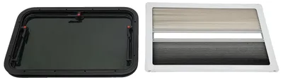 Produktbild von Wohnmobilfenster, langlebige Materialien, einfache Installation, schwarz