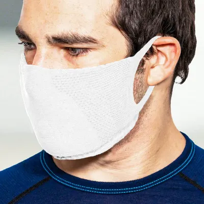 Produktbild von TRERE Social Mask Sportmaske Mund-Nasen-Bedeckung white L