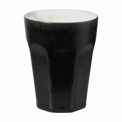 Produktbild von ASA Selection ti amo colore Becher Cappuccino, Cappuccinobecher, Kaffeetasse, Tasse, Steingut, Black Iron, 200 ml, 5180174