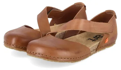 Produktbild von Art Damen Spangenballerinas CRETA Braun Glattleder Größe: 40