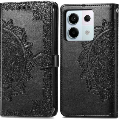 Produktbild von imoshion Mandala Klapphülle Xiaomi Redmi Note 13 Pro (5G) / Poco X6 - Schwarz
