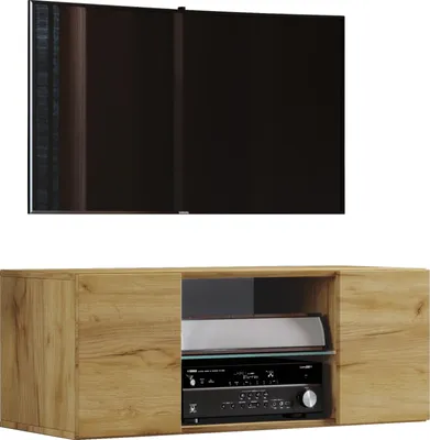 Immagine prodotto di Holz TV Wand Lowboard Fernseh Jusa 115