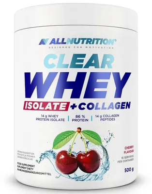 Produktbild von ALLNUTRITION Clear Whey Isolate + Kollagen 500g – Wassermelone