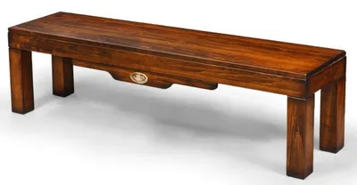 Produktbild von Casa Padrino Luxus Vintage Stil Sitzbank Braun 158 x 38 x H. 44,5 cm - Massivholz Bank - Vintage Stil Möbel - Massivholz Möbel - Bar Möbel - Luxus Möbel