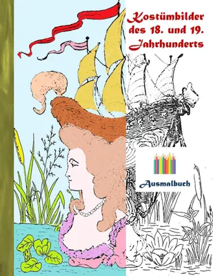 Produktbild von Kostümbilder des 18. und 19. jahrhunderts (Ausmalbuch)